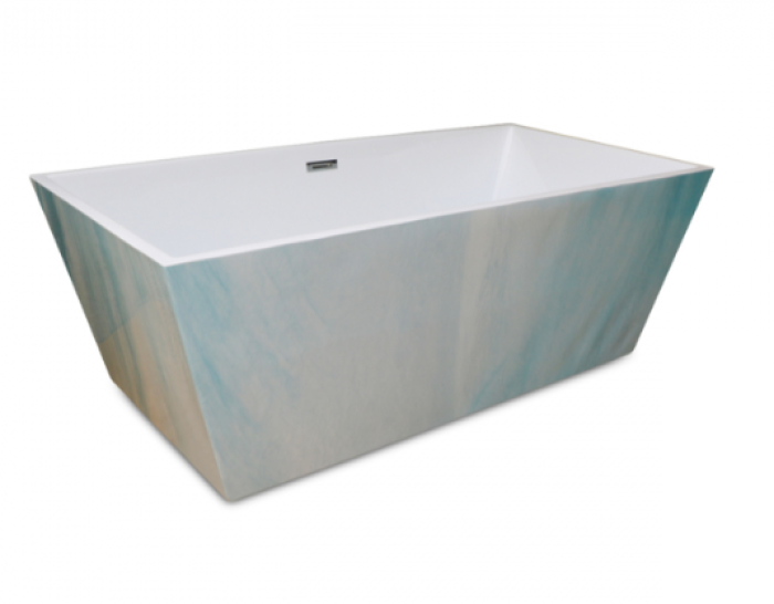 Cada Freestanding White Orchid 170x80 cm