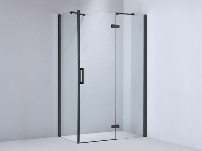 Cabina Dus Batanta Wst 02 Profil Negru Sticla Transparenta 120x100x200 cm