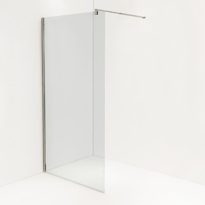 Paravan De Dus Tip Walk-In Finisaj Profil Crom 120x200 cm