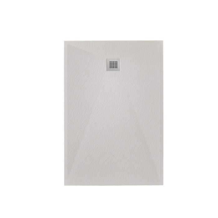 Cadita Dus Compozit Roca Crem 80x120 cm