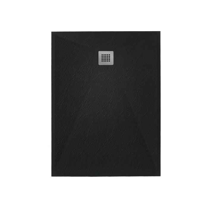 Cadita Dus Compozit Roca Negru 70x100 cm