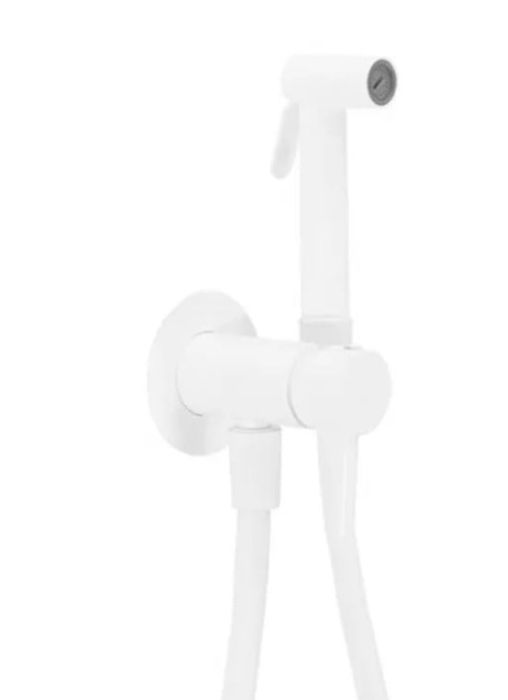 Set Dus Igienic Incastrat Paffoni Serie Kit Bidet Finisaj Alb