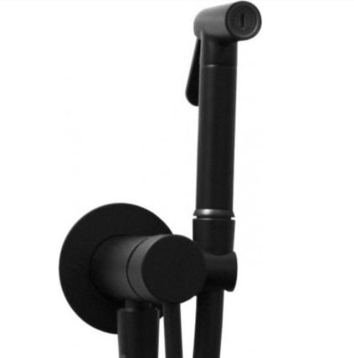Set Dus Igienic Incastrat Paffoni Serie Kit Bidet Finisaj Negru