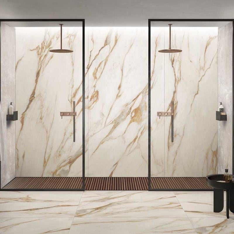 Gresie Abk Calacatta Vena Oro Lucios 120x280 cm