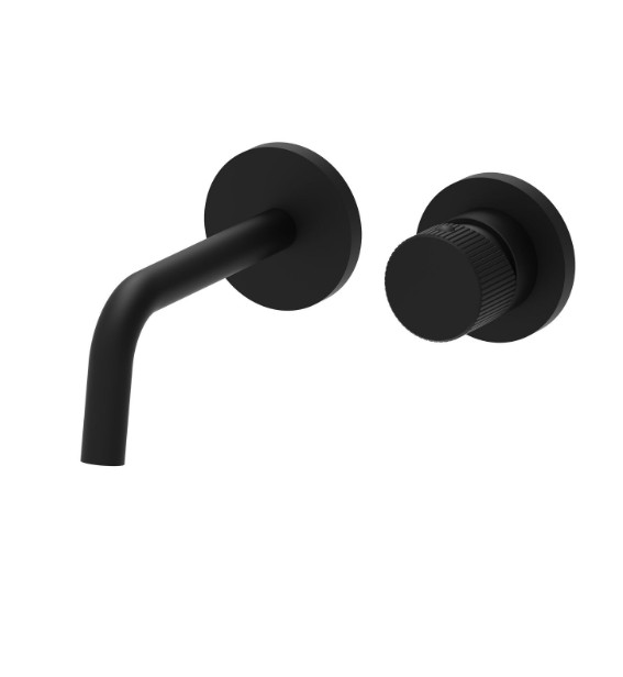 Baterie Incastrata Lavoar Paffoni Jo Finisaj Negru