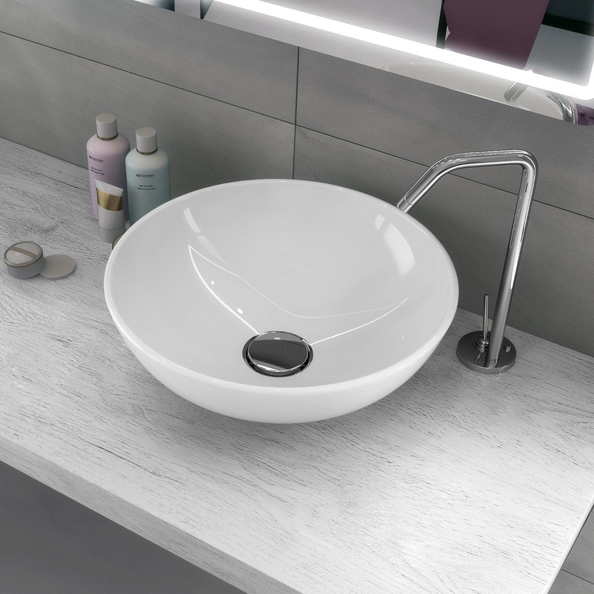 Lavoar Ceramica Rotund LAV1 Ø41 cm