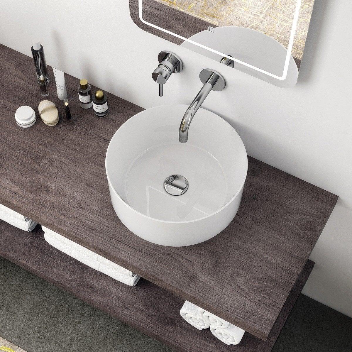 Lavoar Ceramica Rotund LAV3 Ø40,5 cm