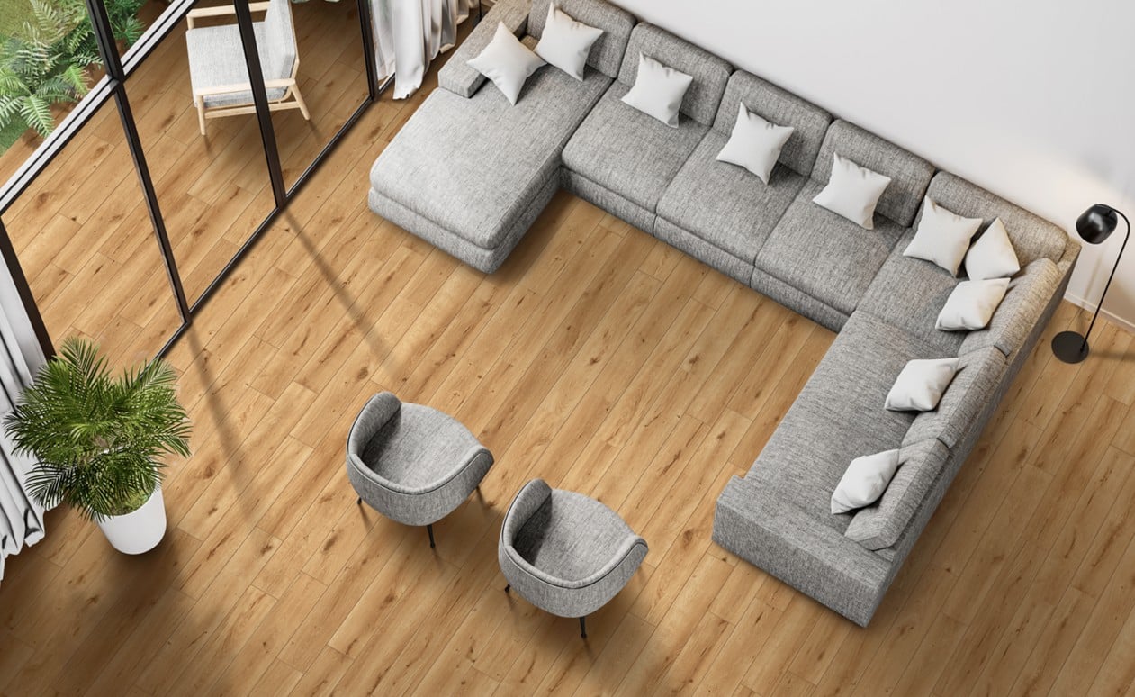 mai  Gresie Exterior Portelanata iTiles Wood Line Miele 20x120 cm