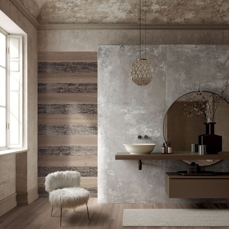 Inspirație stil Rustic — gresie și faianță MoodLab