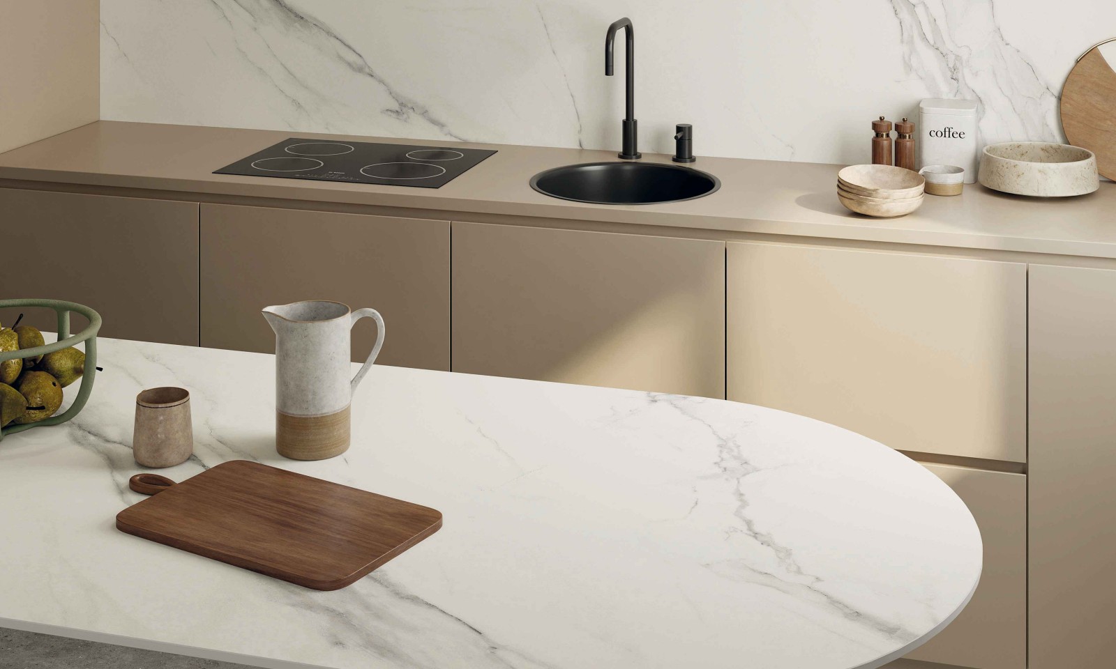 ABKStone Calacatta Grey | Inspirație Living Luxe