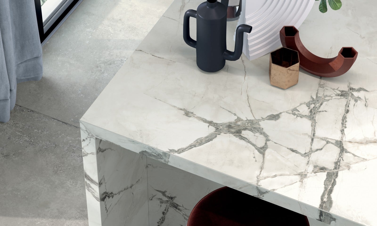 ABKStone Invisible Pearl | Inspirație Baie Scandinav