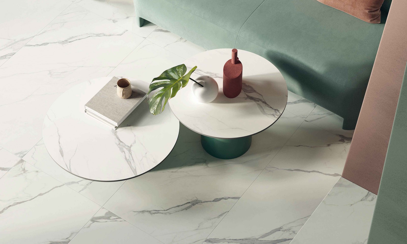 ABKStone Statuario Light | Inspirație Hol Luxe