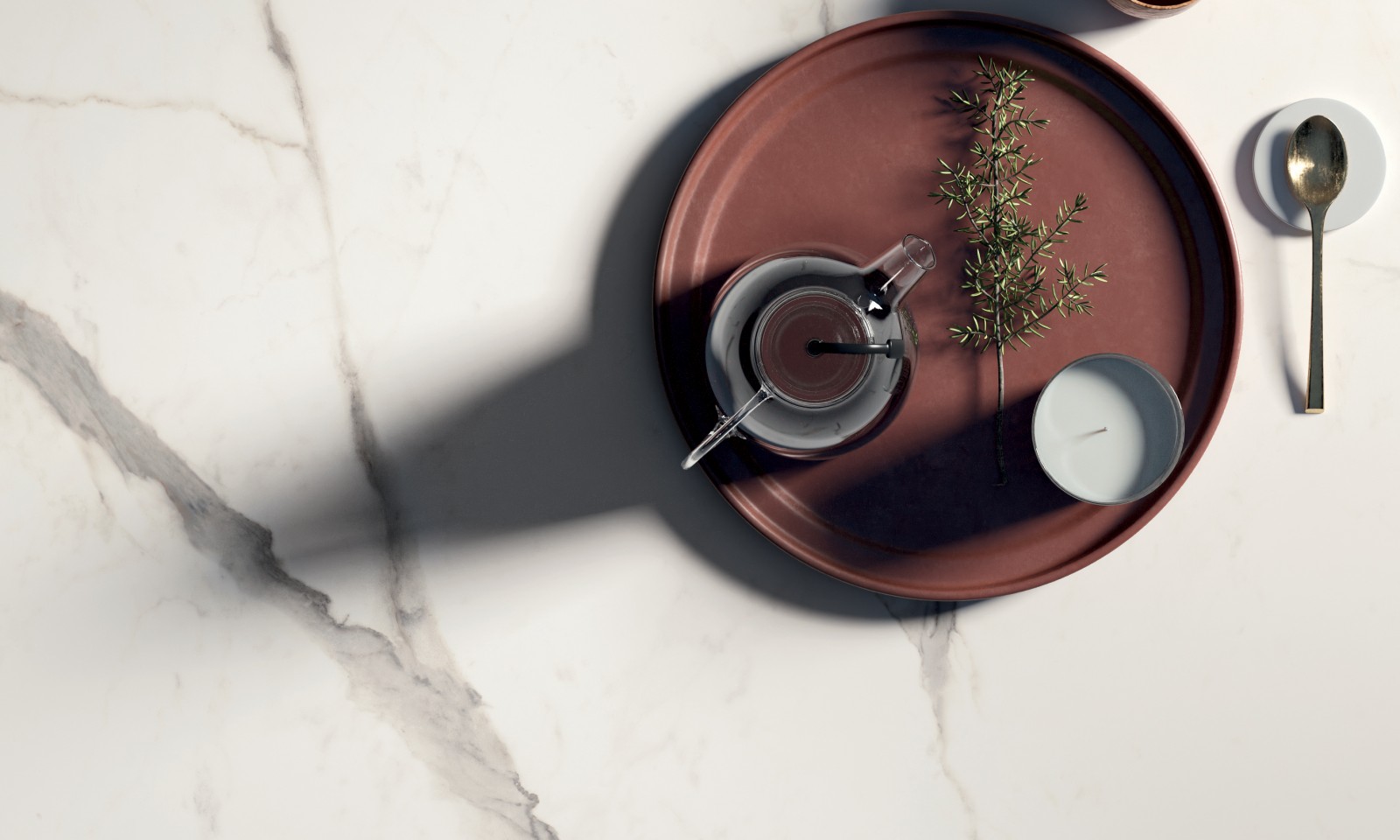 ABKStone Statuario Versilia | Inspirație Living Luxe