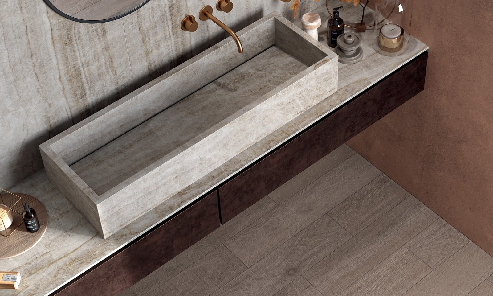 ABKStone Taj Mahal | Inspirație Baie Modern