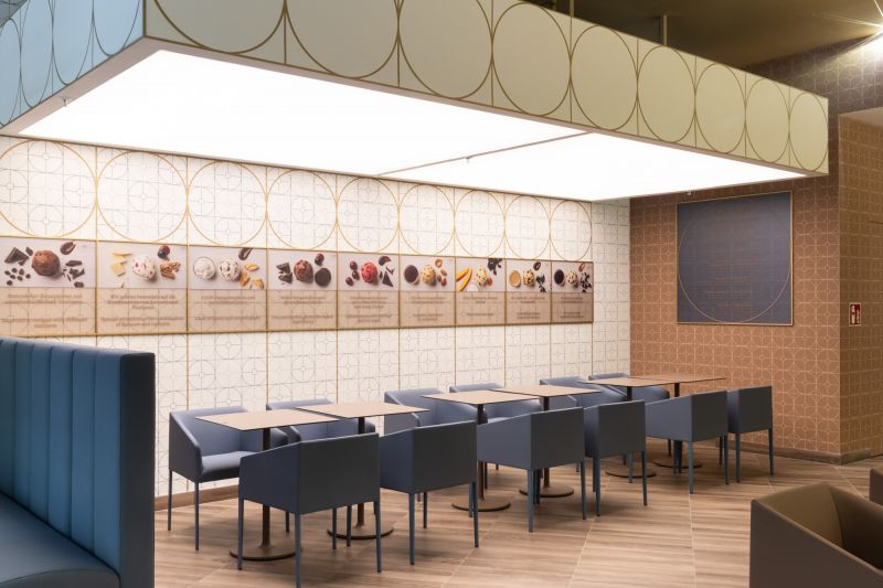 Cafenea modernă cu accente retro | Inspirație Living Modern