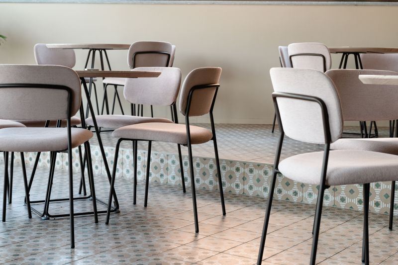 Cafenea urbană cu mozaic retro | Inspirație Living Boho