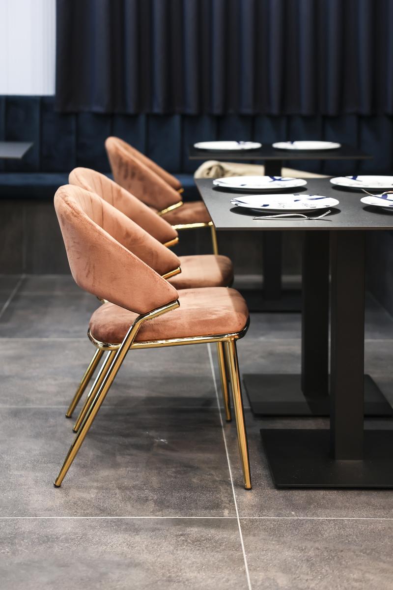Restaurant urban cu accente calde | Inspirație Living Luxe