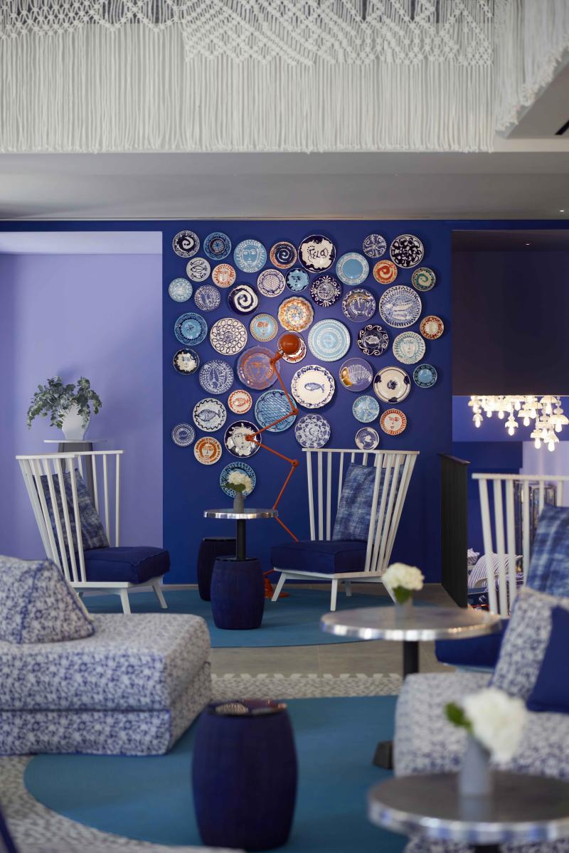 Living Mediteranean în tonuri de albastru | Inspirație Living Modern