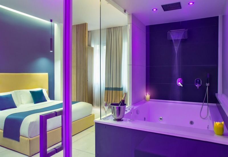 Dormitor cu baie integrată modernă | Inspirație Dormitor Modern