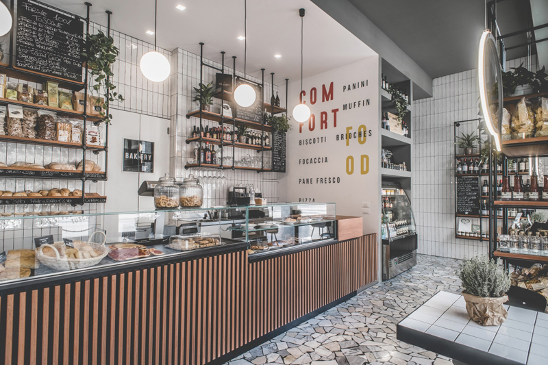 Brutărie urbană cu accente calde | Inspirație Living Modern