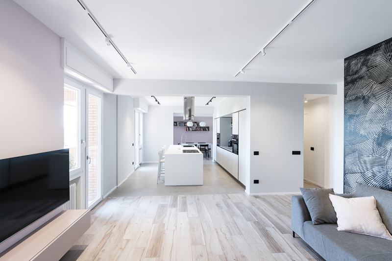Living modern cu accente pastel | Inspirație Living Rustic