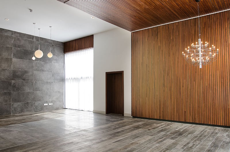 Hol modern cu accente lemnoase | Inspirație Living Modern