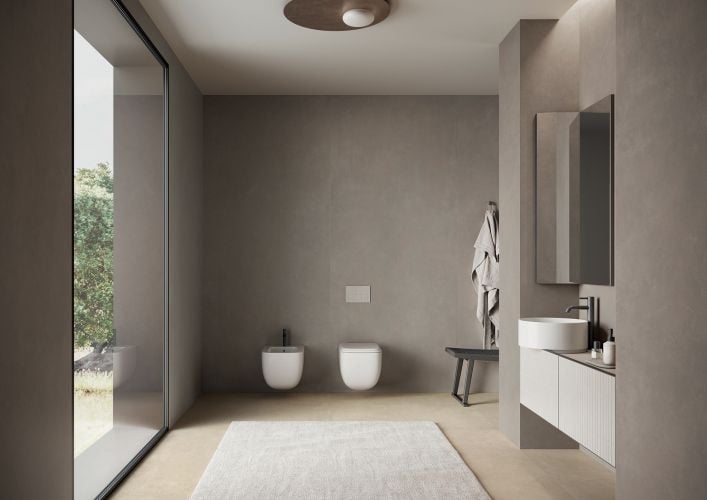 Impronta – Concrete 3 | Inspirație Baie Minimalist