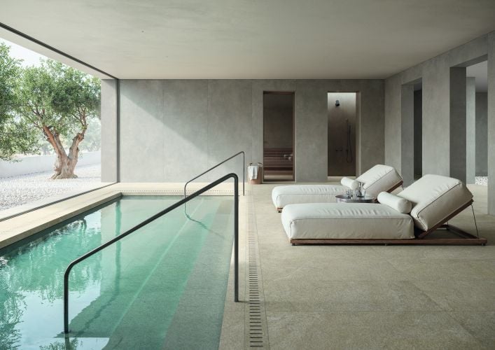 Impronta – Limestone 1 | Inspirație Baie Rustic