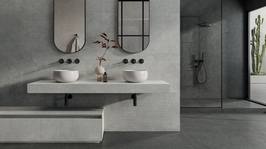 Impronta – Limestone 5 | Inspirație Baie Rustic