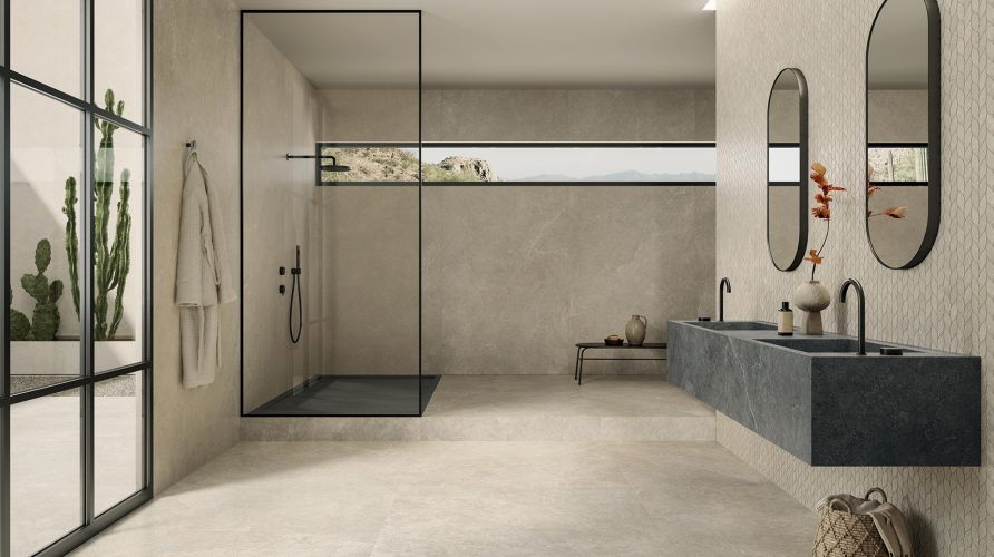 Impronta – Limestone 6 | Inspirație Baie Rustic