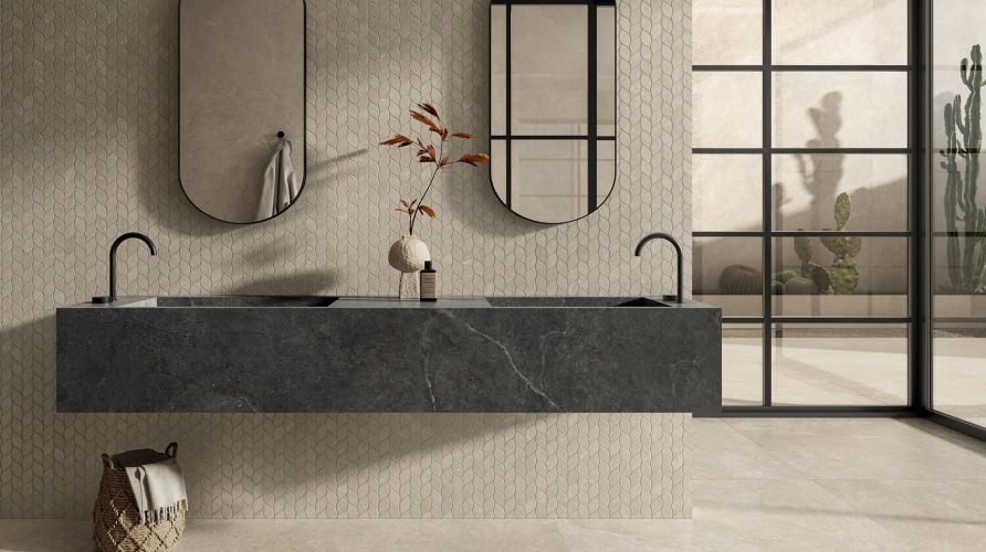 Impronta – Limestone 12 | Inspirație Baie Rustic