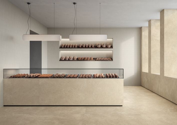 Italgraniti – Calcis 4 | Inspirație Baie Rustic
