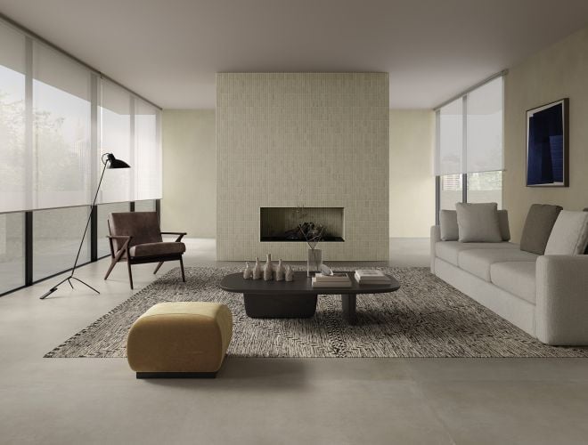 Italgraniti – I Cementi 7 | Inspirație Baie Minimalist
