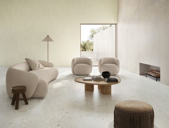 Italgraniti – I Cementi 10 | Inspirație Baie Minimalist