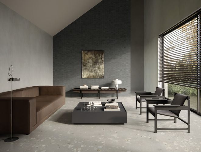 Italgraniti – I Cementi 46 | Inspirație Baie Minimalist