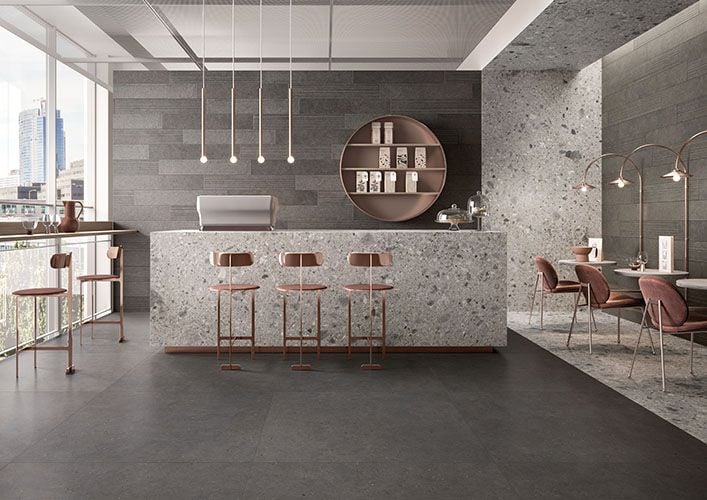 Italgraniti – Silver Grain 6 | Inspirație Living Luxe