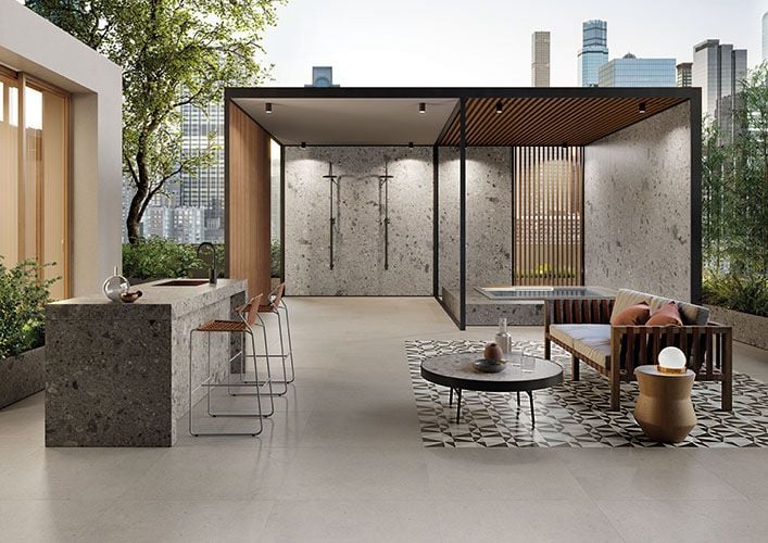 Italgraniti – Silver Grain 7 | Inspirație Living Luxe