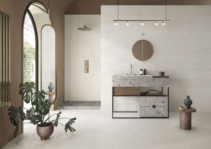 Italgraniti – Silver Grain 10 | Inspirație Living Luxe