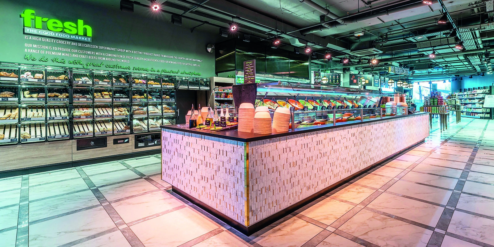 Fresh Supermarket | Inspirație Hol Modern