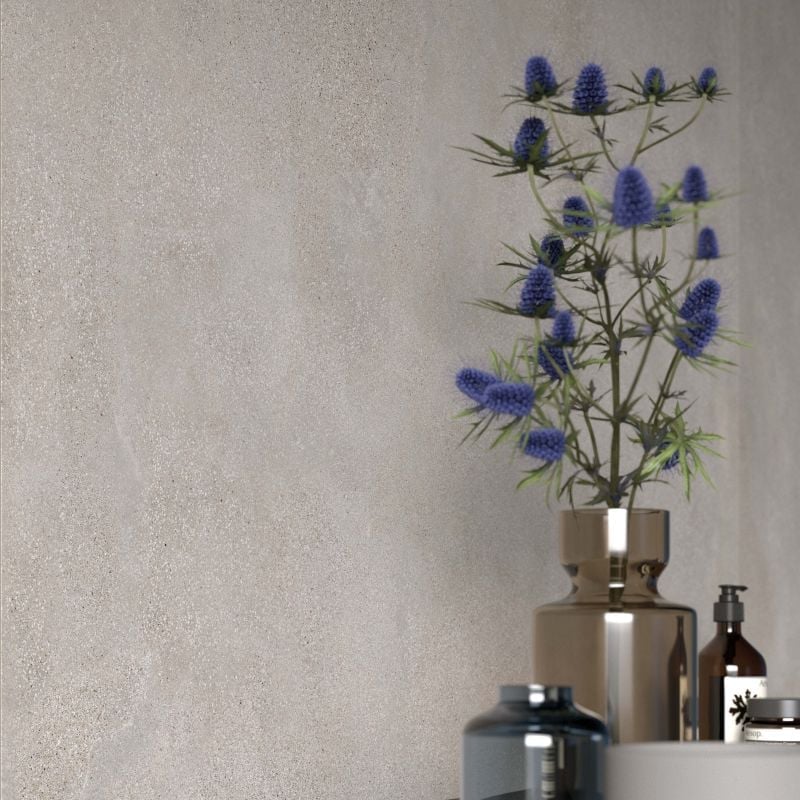 Baie minimalistă în tonuri calde | Inspirație Baie Industrial