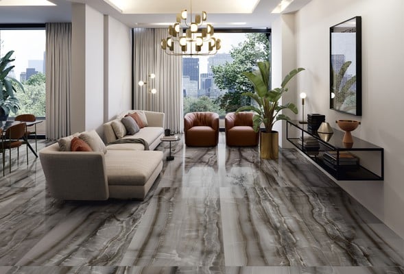 Living urban cu accente calde | Inspirație Living Minimalist