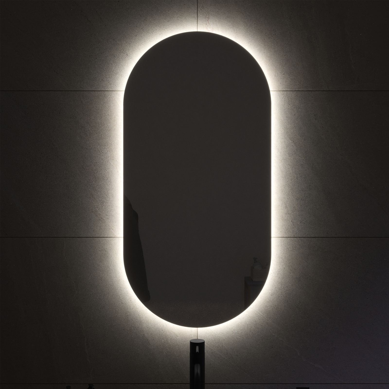 Baie modernă cu lumină difuză | Inspirație Baie Modern
