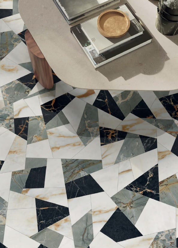 Living modern cu accente grafice | Inspirație Living Modern