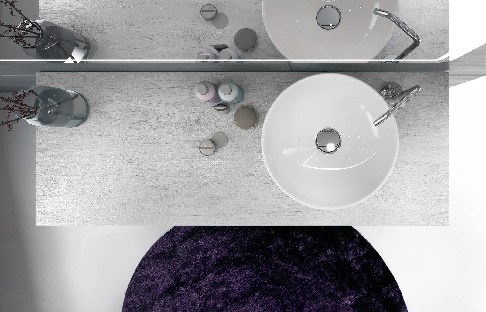 Baie modernă cu lemn deschis | Inspirație Baie Modern