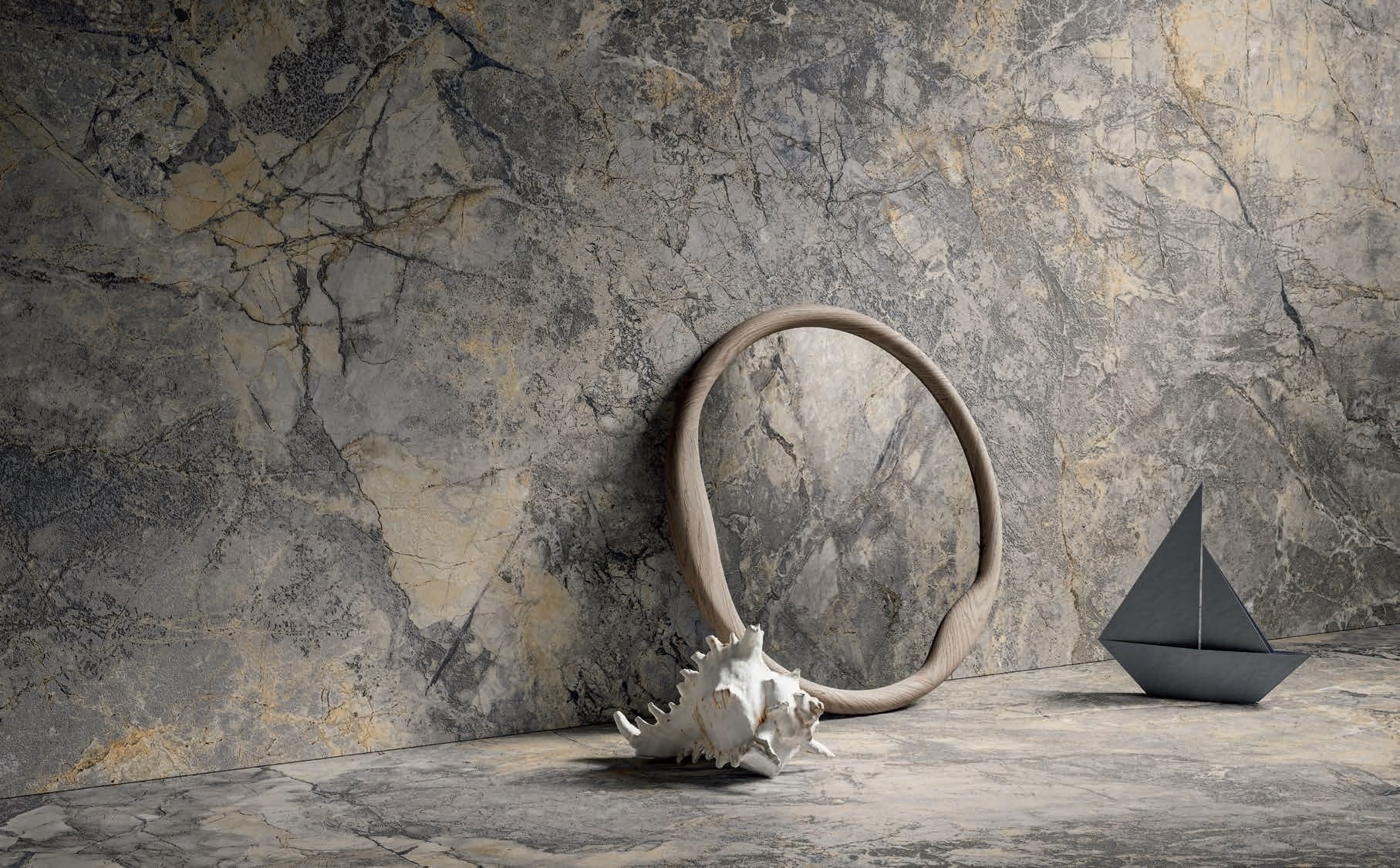 Minimalism texturat cu accente calde