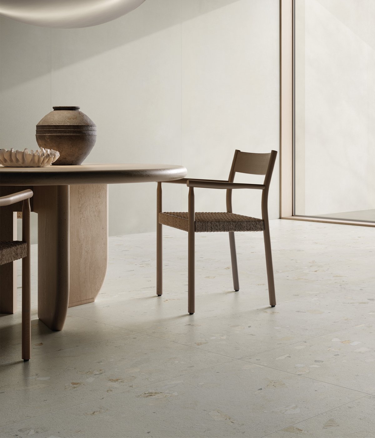 Dining în tonuri naturale | Inspirație Baie Modern