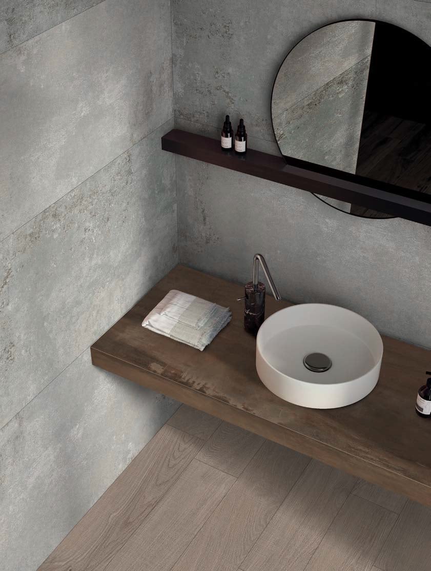 Baie minimalistă în tonuri reci | Inspirație Baie Minimalist