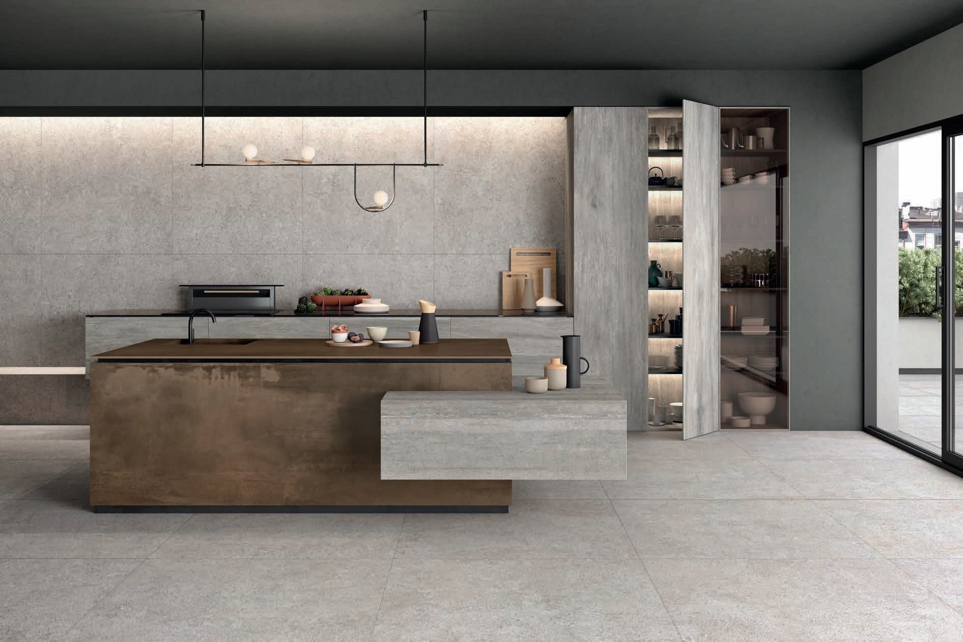 Bucătărie urbană cu accente calde | Inspirație Bucătărie Minimalist