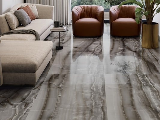 Living modern cu onix gri | Inspirație Living Minimalist