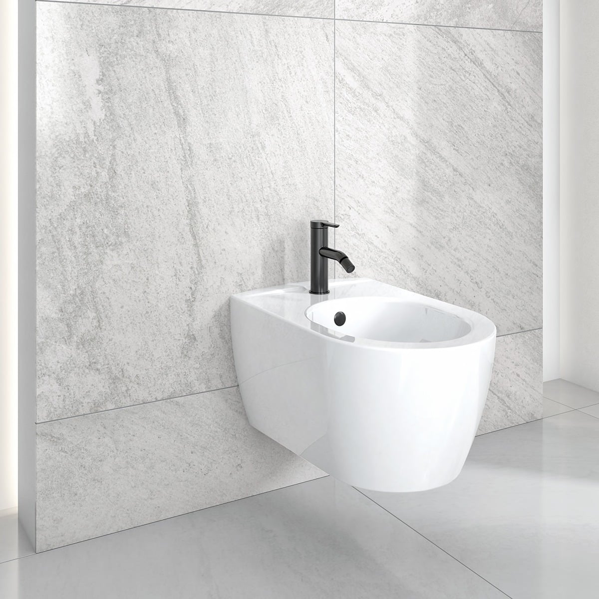 Baie modernă în tonuri reci | Inspirație Baie Modern